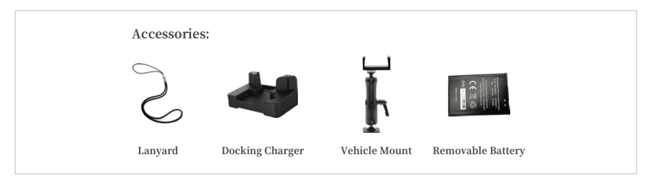 5-calowy, wytrzymały, przenośny komputer z systemem Android | T50