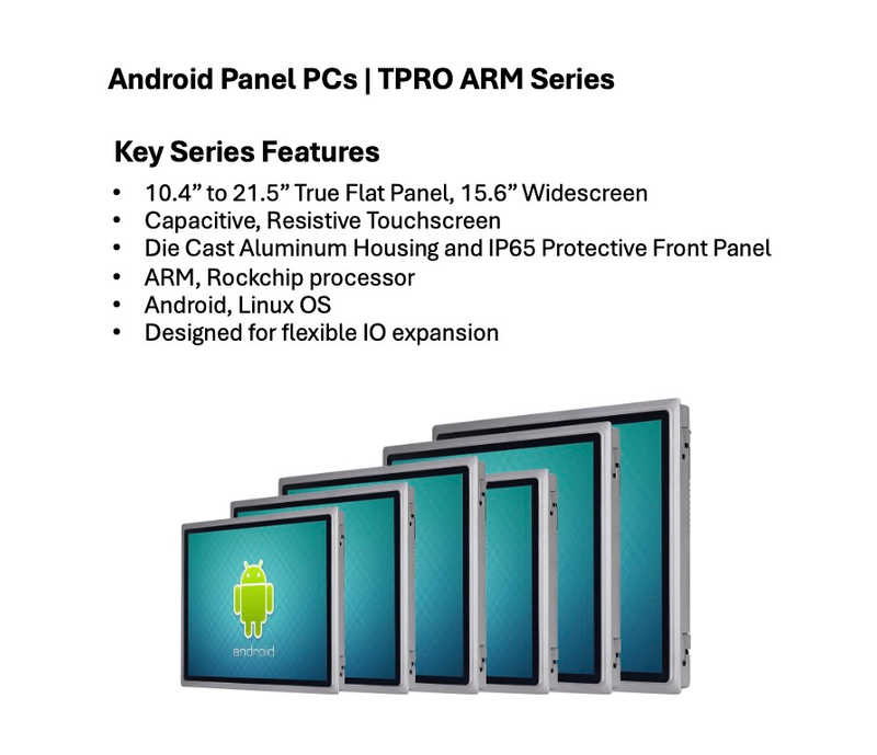 PC me panel Android | Seria TPRO ARM