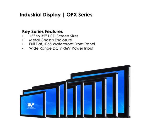 Exibi&ccedil;&atilde;o Industrial | S&eacute;rie OPX