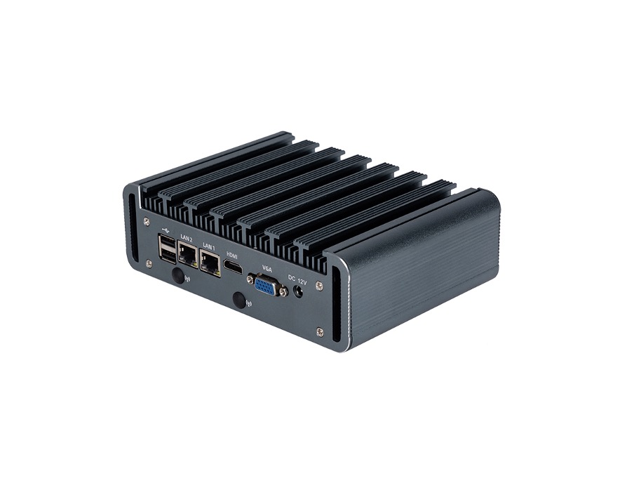N100 2*GPIO Fanles Computer Embedded pro IoT NANO-100