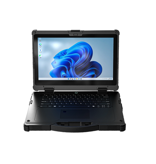 PC resistente Windows 11 de 14' | AMD Ryzen AI (66 TOPS) | 1000 nits FHD | MIL-STD-810H | A14