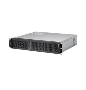 Obudowa serwerowa 2U do montażu w szafie | Wnęki na dyski twarde 4 x 3,5 | Kompatybilny z Micro-ATX | IPC-2U